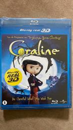 Coraline blu ray NL versie 3D NIEUW, Cd's en Dvd's, Ophalen of Verzenden, Zo goed als nieuw, Tekenfilms en Animatie