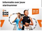 2x startbewijs voor Dam tot Damloop, Twee personen