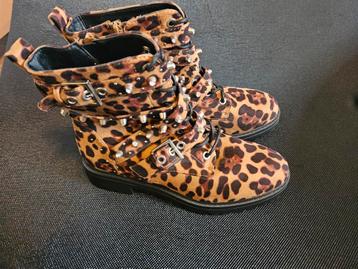 Nieuwe Laarzen met Luipaardprint - Maat 38 beschikbaar voor biedingen