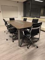 Italiaanse design vergadertafel LAS Mobili I-Meet +6 stoelen, Vergader- of Presentatieruimte, Ophalen, Tafel
