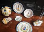 Henriot Quimper servies - handgeschilderd, Ophalen of Verzenden