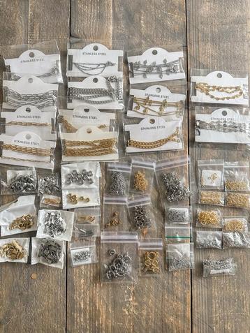Stainless steel sieraden onderdelen beschikbaar voor biedingen