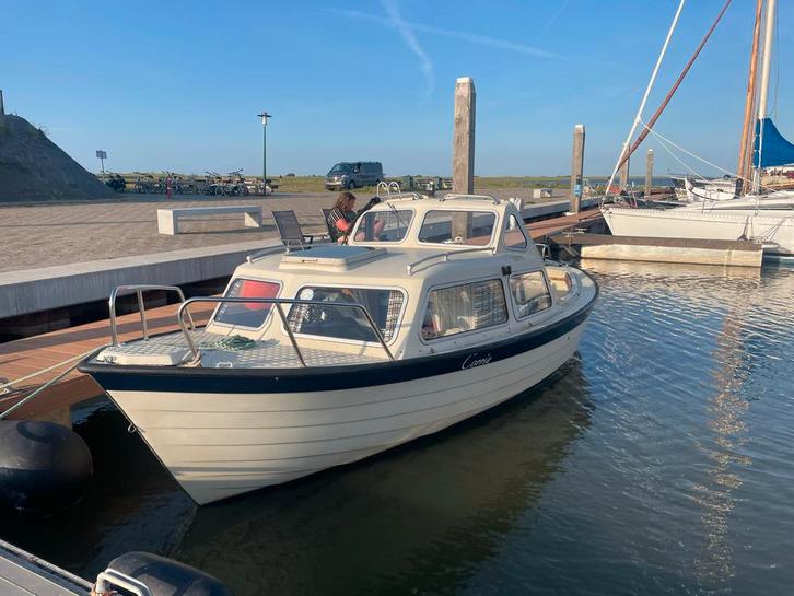 Horten Snekke 21 Noorse Spitsgatter met Yanmar Diesel 2QM15, Watersport en Boten, Motorboten en Motorjachten, Gebruikt, Polyester