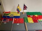 landen vlaggen VERZAMELING oa tafelvlaggen, Nieuw, Ophalen of Verzenden