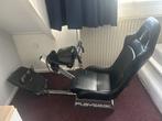 Playseat met Logitech set met custom f1 stuur, Spelcomputers en Games, Spelcomputers | Xbox | Accessoires, Ophalen of Verzenden