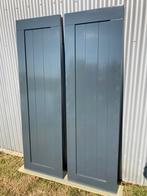 2 stuks hardhouten raamluiken 53,5x174, Ophalen, Minder dan 80 cm, Overige typen, 160 cm of meer