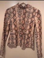 SHEIN Slangenprint Blouse - Maat L, Bruin, Maat 42/44 (L), Ophalen of Verzenden, Zo goed als nieuw