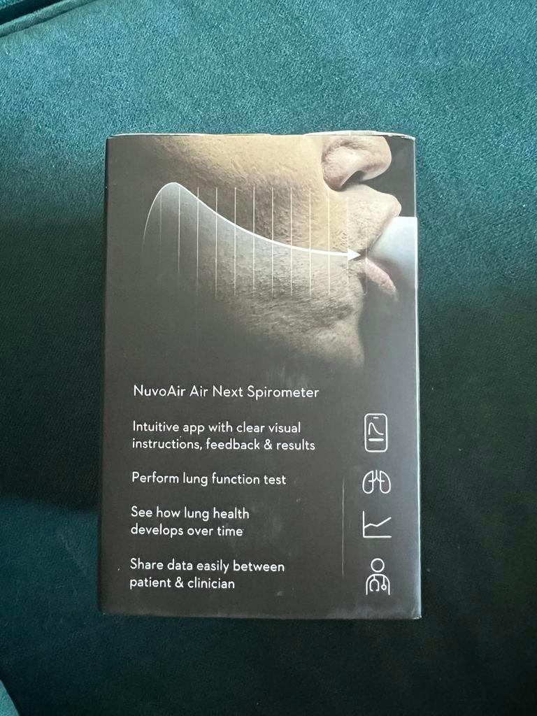 Spirometer - nuvoair, Ophalen of Verzenden, Nieuw, Overige typen