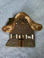 Wandtegel met klok, Ophalen of Verzenden