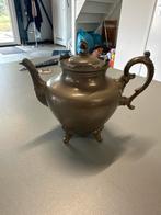 Antieke Tinnen Theepot C. Kurz & Co., Ophalen of Verzenden