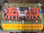 Poster teamfoto Nederlands elftal 2000, Ophalen of Verzenden, Gebruikt, Overige binnenlandse clubs, Poster, Plaatje of Sticker