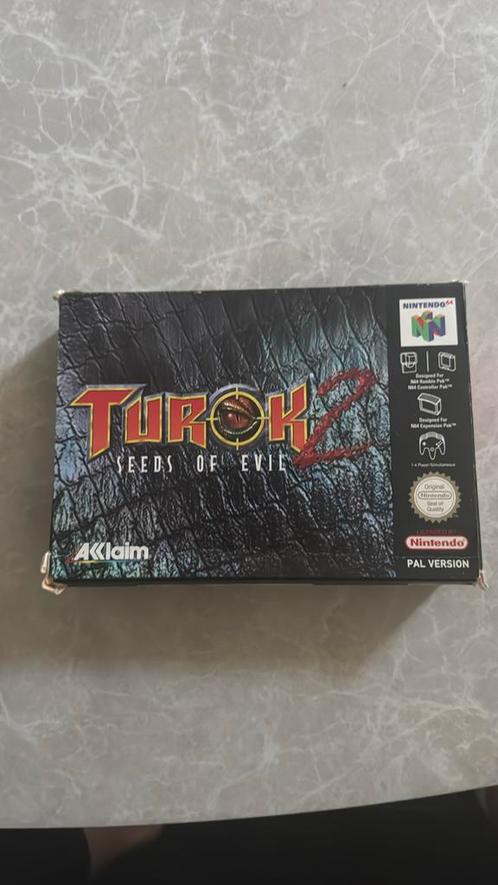 Turok 2 - Nintendo 64, Spelcomputers en Games, Games | Nintendo DS, Zo goed als nieuw, 1 speler, Ophalen of Verzenden