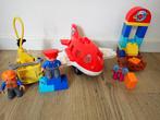 duplo  vliegveld vliegtuig set  10590, Ophalen of Verzenden, Zo goed als nieuw, Complete set, Duplo