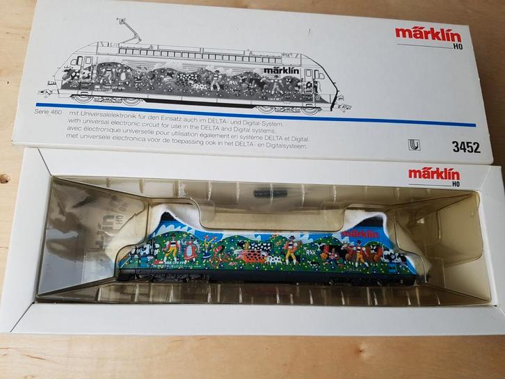 Märklin locomotief 3452 SBB, Hobby en Vrije tijd, Modeltreinen | H0, Gebruikt, Locomotief, Wisselstroom, Märklin, Ophalen of Verzenden
