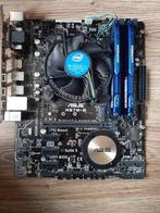 Asus moederbord incl processor inc 8 Gb hyperx, Computers en Software, Moederborden, Ophalen, DDR3, Zo goed als nieuw, Micro-ATX