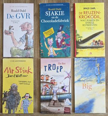 Luisterboeken oa Roald Dahl Carry Slee Paul van Loon beschikbaar voor biedingen