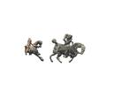 Speelgoed Horses ca 34x24mm b562, Ophalen of Verzenden