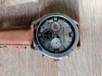 Daniel Hechtel heren horloge., Ophalen of Verzenden, Nieuw, Leer, Overige merken