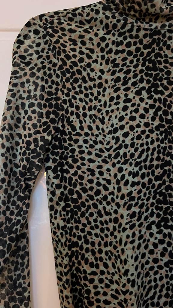 Catwalk Junkie strak coltruitje 2 laags, maat S, Kleding | Dames, T-shirts, Zo goed als nieuw, Maat 36 (S), Zwart, Lange mouw