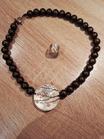 Zsiska ketting en ring, Ophalen of Verzenden, Zo goed als nieuw, Overige kleuren, Overige materialen