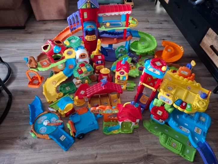 VTech Toet Toet Auto's & Zoef Zoef Dieren Set, Kinderen en Baby's, Speelgoed | Overig, Gebruikt, Jongen of Meisje, Ophalen of Verzenden