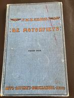 "De Motorfiets" - 1921, Ophalen of Verzenden, Gelezen, Algemeen