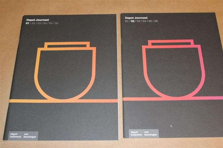 Depot Journaal — Boijmans Van Beuningen — 2 Delen, Boeken, Kunst en Cultuur | Beeldend, Zo goed als nieuw, Ophalen of Verzenden