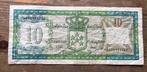 10 gulden 1984 Nederlandse Antillen Curaçao Circulatie, Postzegels en Munten, Bankbiljetten | Nederland, Ophalen of Verzenden