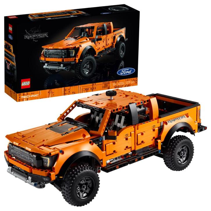 LEGO Technic 42126 Ford F-150 Raptor 1379 delig, Kinderen en Baby's, Speelgoed | Duplo en Lego, Nieuw, Lego, Complete set, Ophalen of Verzenden