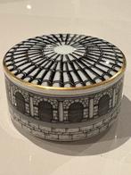 Fornasetti Palladiana Rosenthal Snuifdoos, Porselein of Keramiek, Schaal, Rond, Ophalen of Verzenden