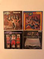 Doris D and The Pins.   4 Singles, Gebruikt, 7 inch, Single, Ophalen of Verzenden