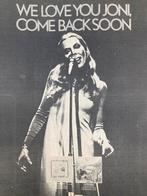 Paginagrote A3 advertentie JONI MITCHELL release, Ophalen of Verzenden