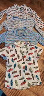 4 blouses auto's maat 80 Petit Filou & Cars, Gebruikt, Ophalen of Verzenden
