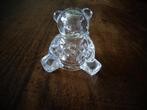 Princess House pets, kristallen beeldje van beer met bloemen, Ophalen of Verzenden, Zo goed als nieuw, Dier