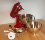 Kitchenaid Artisan Rood 5KSM175, Ophalen, 4 liter of meer, Gebruikt, 3 snelheden of meer
