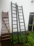 2 Plukladders en keukentrap deco, backdrop, Ophalen, Gebruikt, Ladder, 2 tot 4 meter