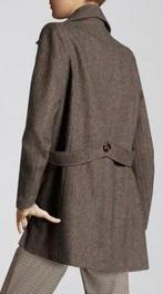 H&M tweed wollen tussen jas ZGAN maat S, Kleding | Dames, Jassen | Winter, Ophalen, H&M, Bruin, Zo goed als nieuw