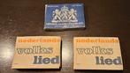 3x Nederlands volkslied  bundel, Ophalen of Verzenden, Gelezen, Artiest