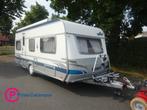Fendt Platin 540 Enkele Bedden+Vaste Luifel+Mover+Airco+Voor, Caravans en Kamperen, 7 tot 8 meter, Bedrijf, Schokbreker, Fendt