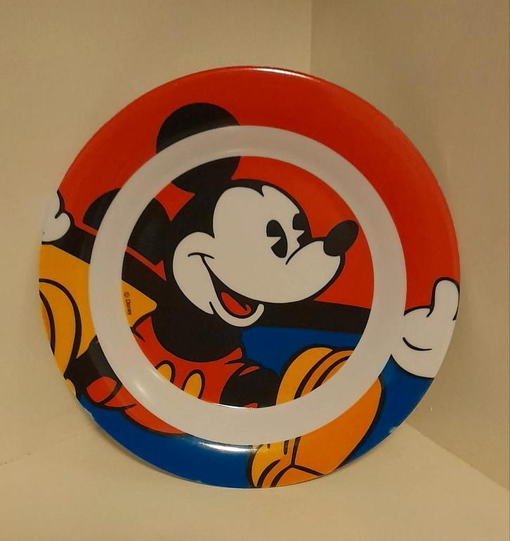 TE KOOP: Mickey Mouse kinderbord – Cole & Mason (melamine), Antiek en Kunst, Antiek | Servies los, Ophalen of Verzenden