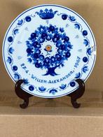 Porceleyne Fles geboorte bord Willem-Alexander 1967, Gebruikt, --, Overige typen, Ophalen of Verzenden