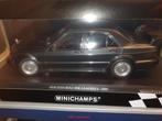 Minichamps 1/18 Mercedes Benz 190 E 2.5-16V EVO 1 zwart, Ophalen of Verzenden, Zo goed als nieuw, Auto, MiniChamps