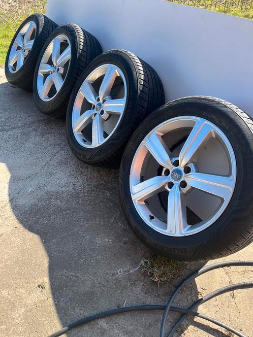 Org audi E-tron Q8 Q7 Q5 velgen 20 inch met zomerbanden, Auto-onderdelen, Banden en Velgen, Ophalen of Verzenden