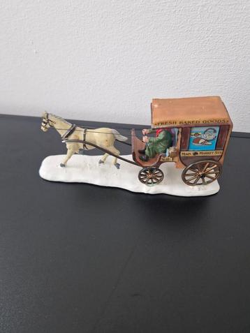 Lemax Paard en Wagen Figuur beschikbaar voor biedingen