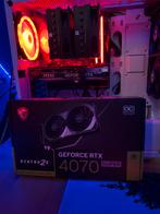 MSI 4070 Super 12G Ventus 2x + Garantie, GDDR6, PCI-Express 4, Ophalen of Verzenden, Zo goed als nieuw