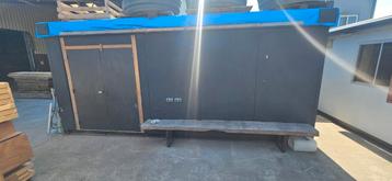 Gebruikte unit | 630 x 285 cm | spuitcabine | magazijn  beschikbaar voor biedingen