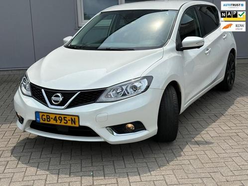 Nissan Pulsar 1.5 dCi|Leer|Cruise|Trekhaak, Auto's, Nissan, Bedrijf, Te koop, Pulsar, 360° camera, ABS, Achteruitrijcamera, Airbags
