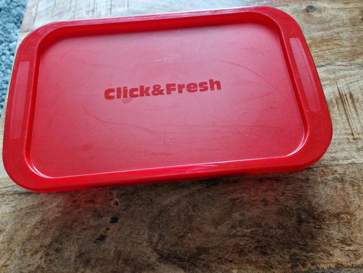Click&Fresh Glazen Ovenschaal 2200ml, Huis en Inrichting, Keuken | Keukenbenodigdheden, Nieuw, Ophalen of Verzenden
