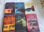 Zes boeken van Dan Brown, Ophalen of Verzenden, Gelezen, Dan Brown