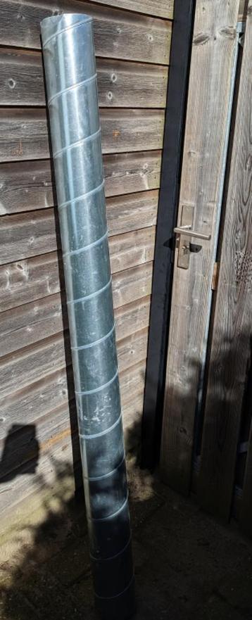 Spiraal afvoerbuis/regenpijp 125cm diameter - 1.5 meter lang beschikbaar voor biedingen